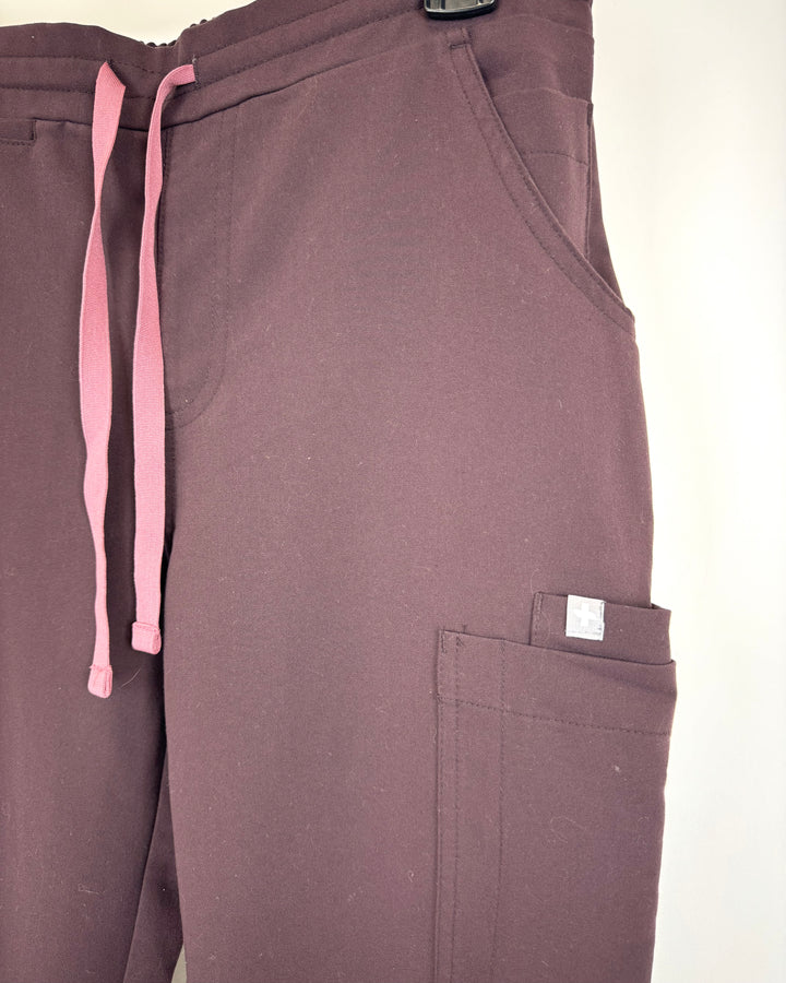 Figs Brown Scrub Pants - Extra Small