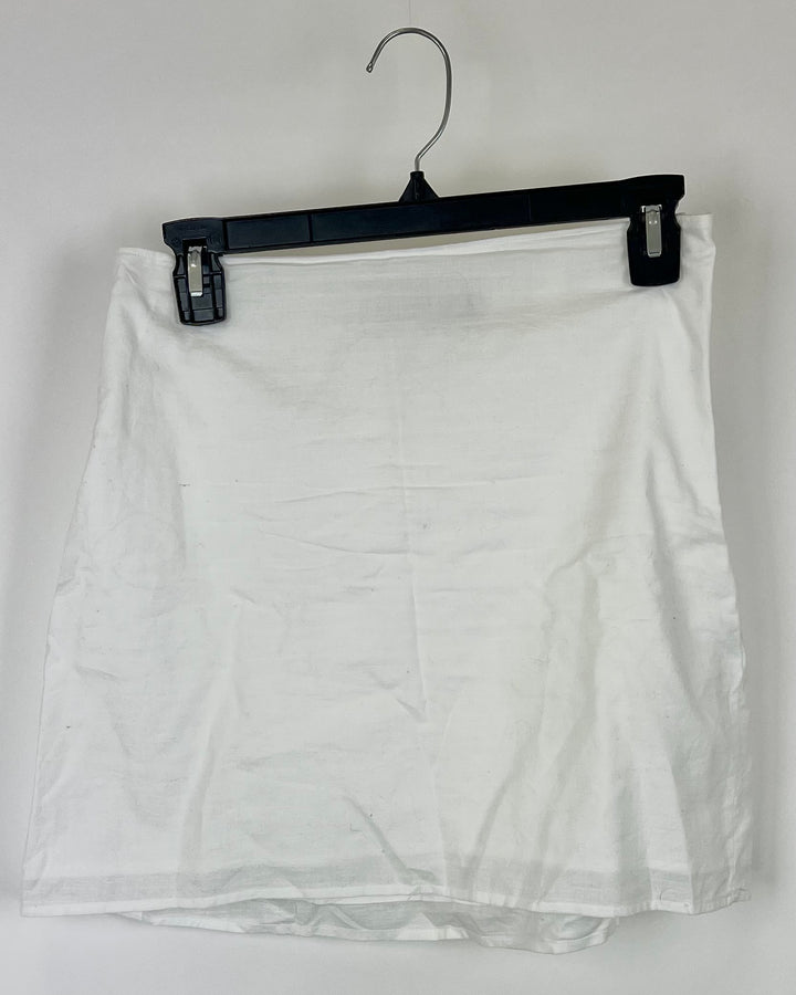 Abercrombie & Fitch White Skirt - Small