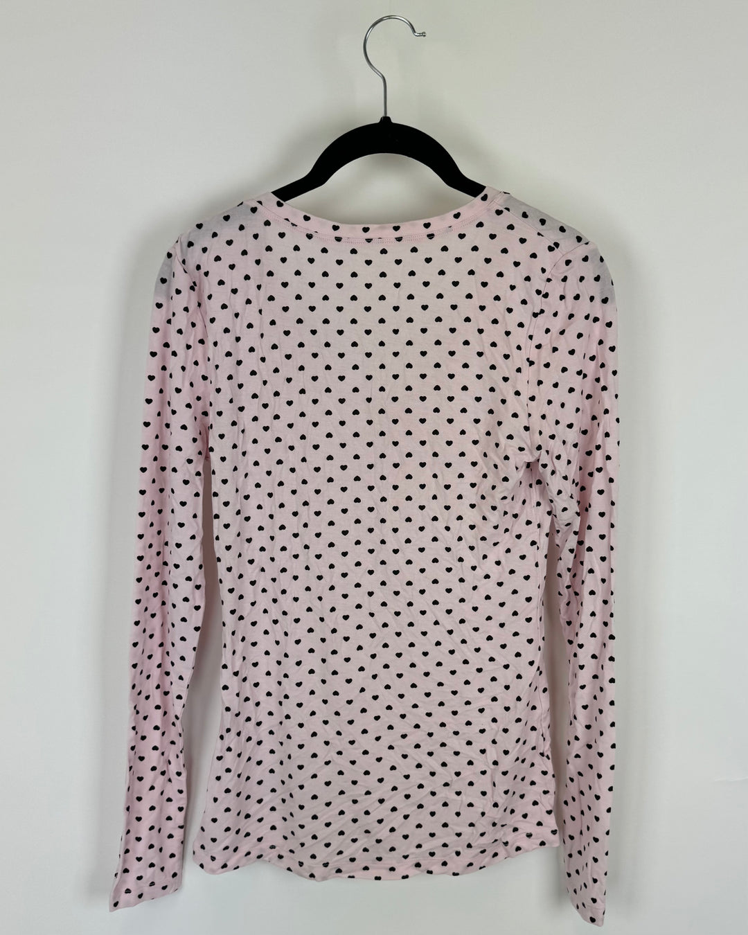 Pink Long Sleeve Pajama Top - Size 4/6