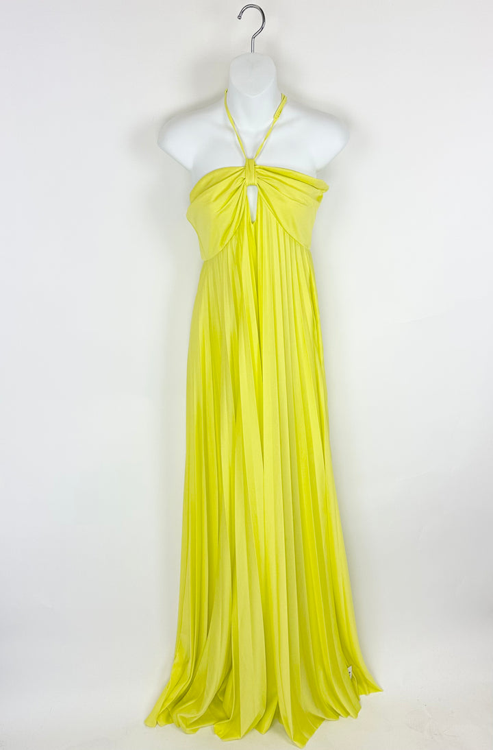 Asos Yellow Sheer Dress - Size 8