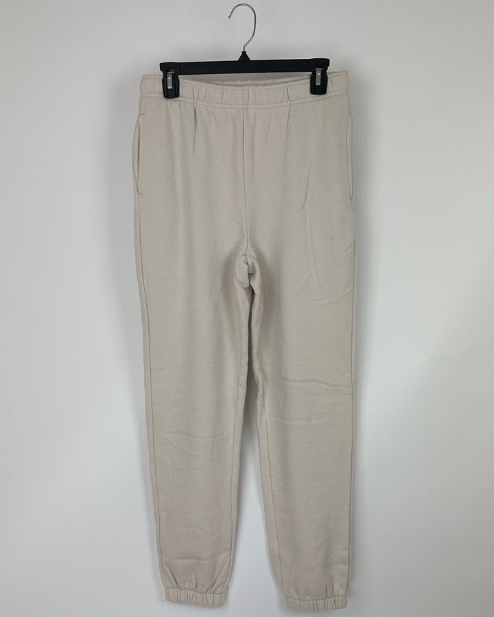 Dynamite Light Tan Joggers - Petite Small