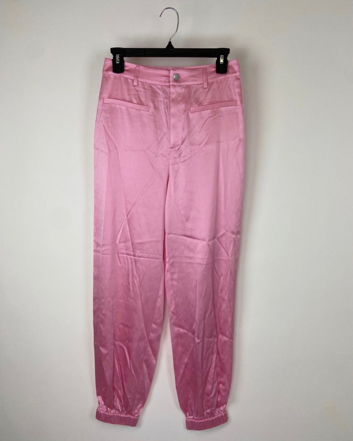 Light Pink Silky Dress Pants - Size 4