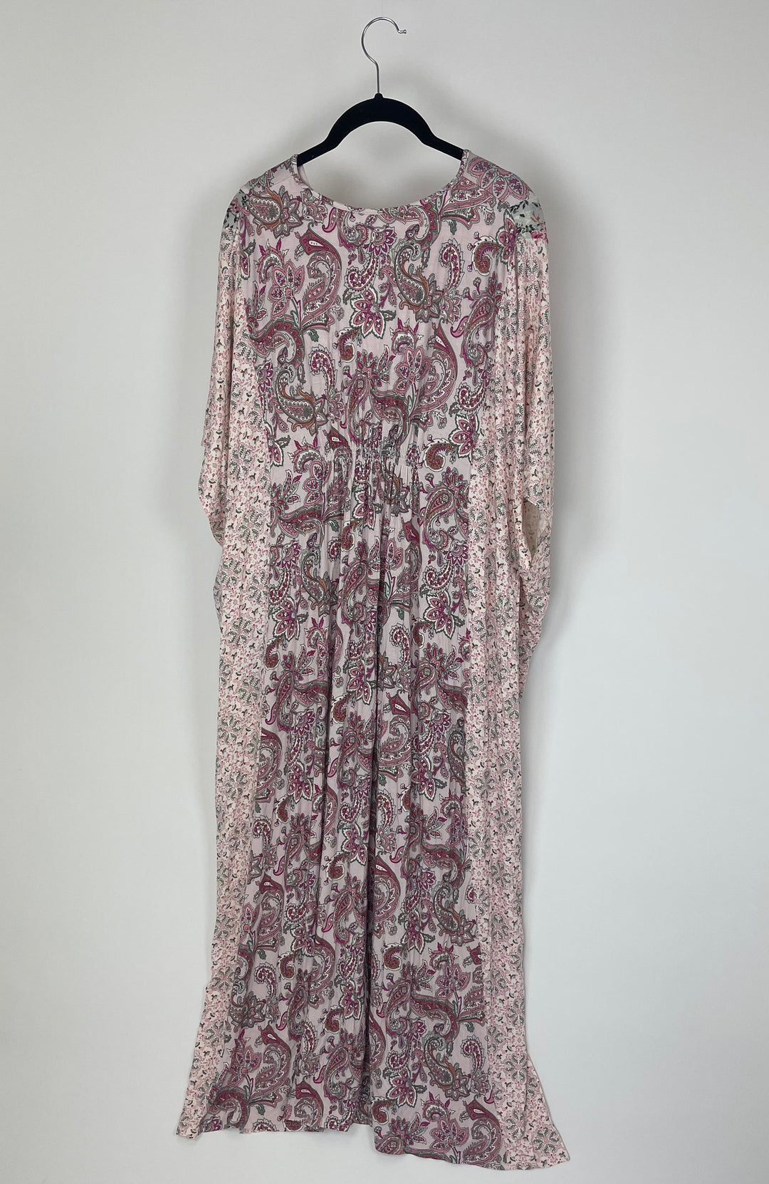 Floral and Paisley Print Caftan - Size 8/10