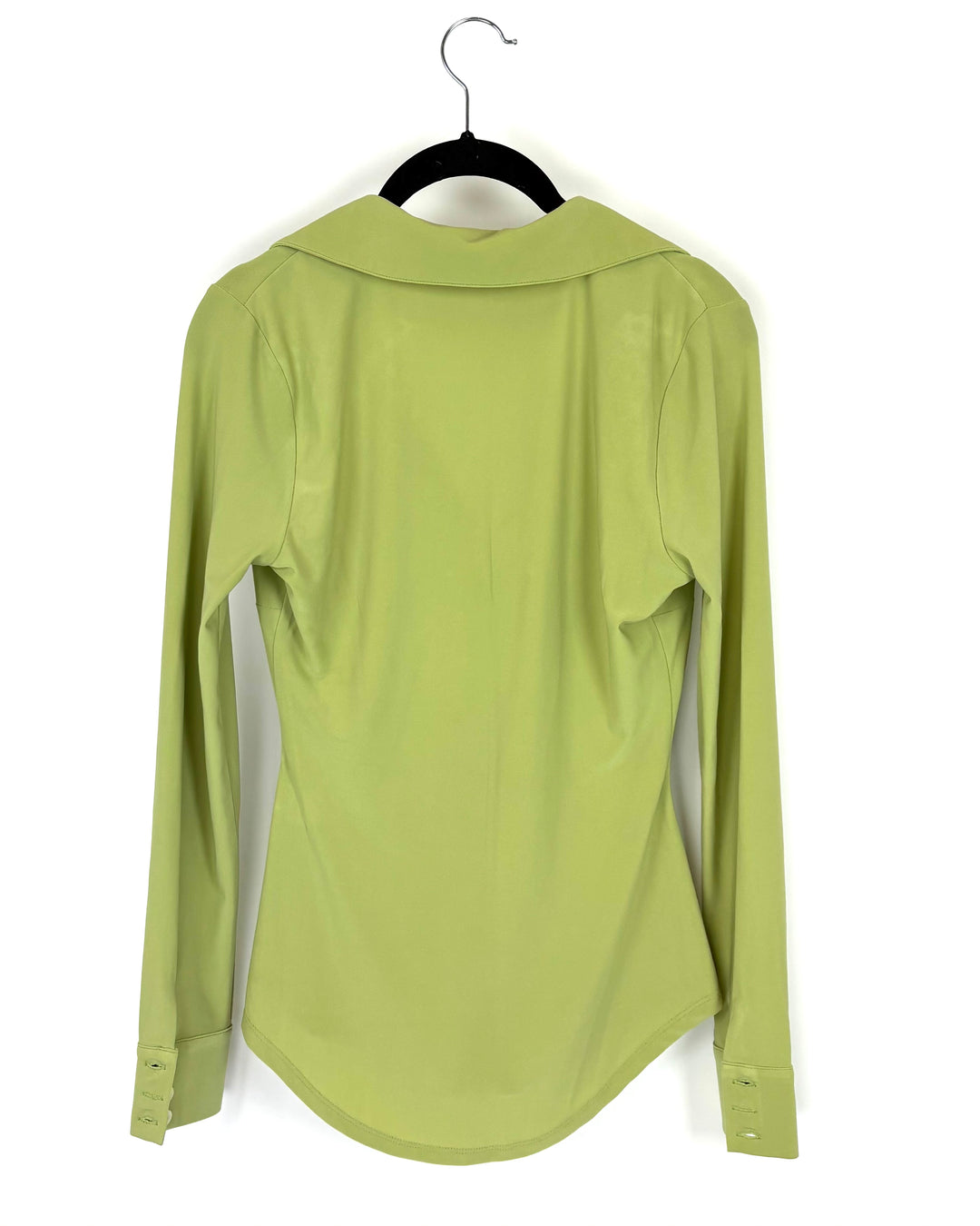 Song Of Style Bright Olive Green Top - Extra Small