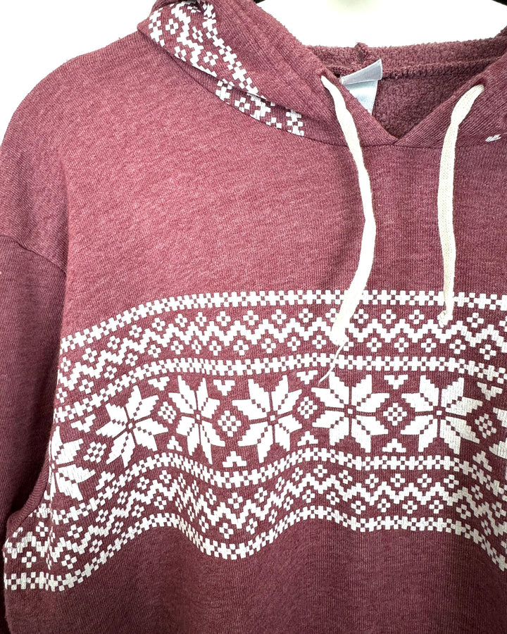 MENS Alternative Earth Maroon Sweatshirt - Medium