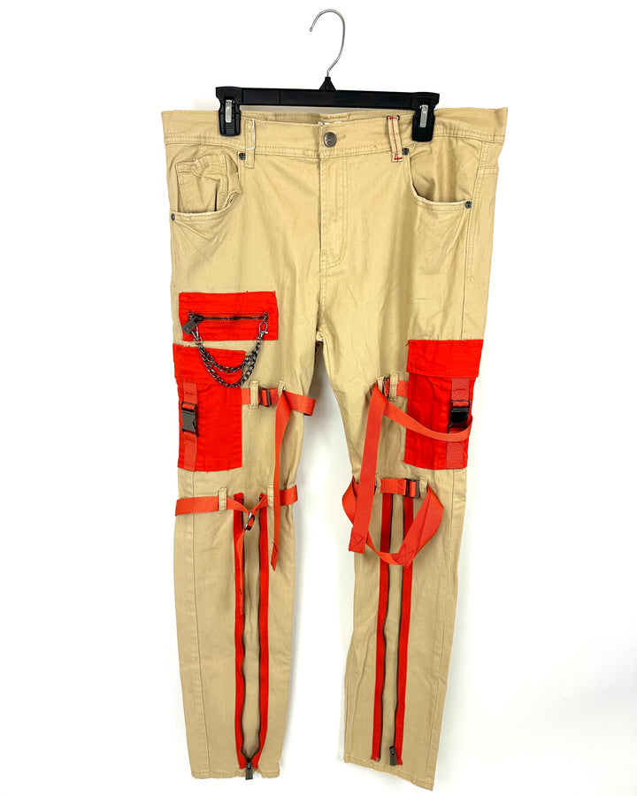 MENS Preme Khaki Pants - Size 38 x 34