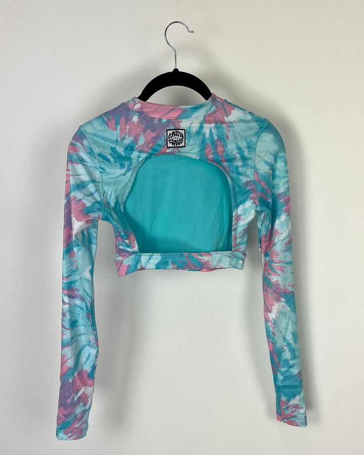 H&M Tie-Dye Swim Shirt- Size Extra Small