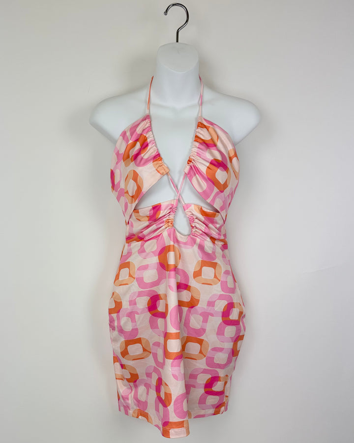 Cotton Candy LA Print Dress - Size 6