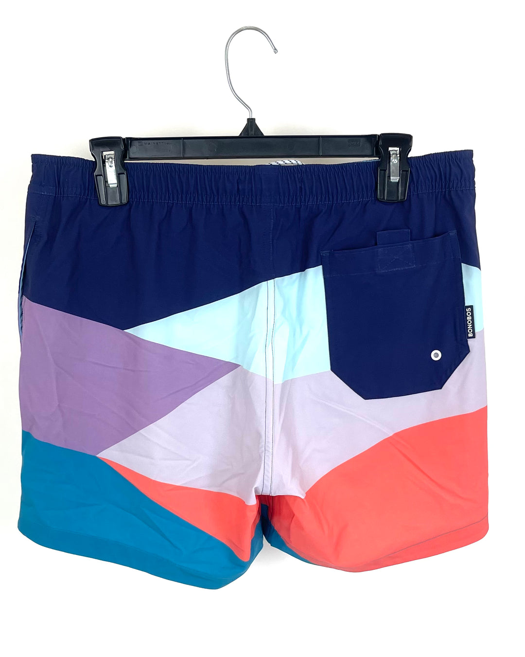 MENS Colorblock Swim Shorts - Medium