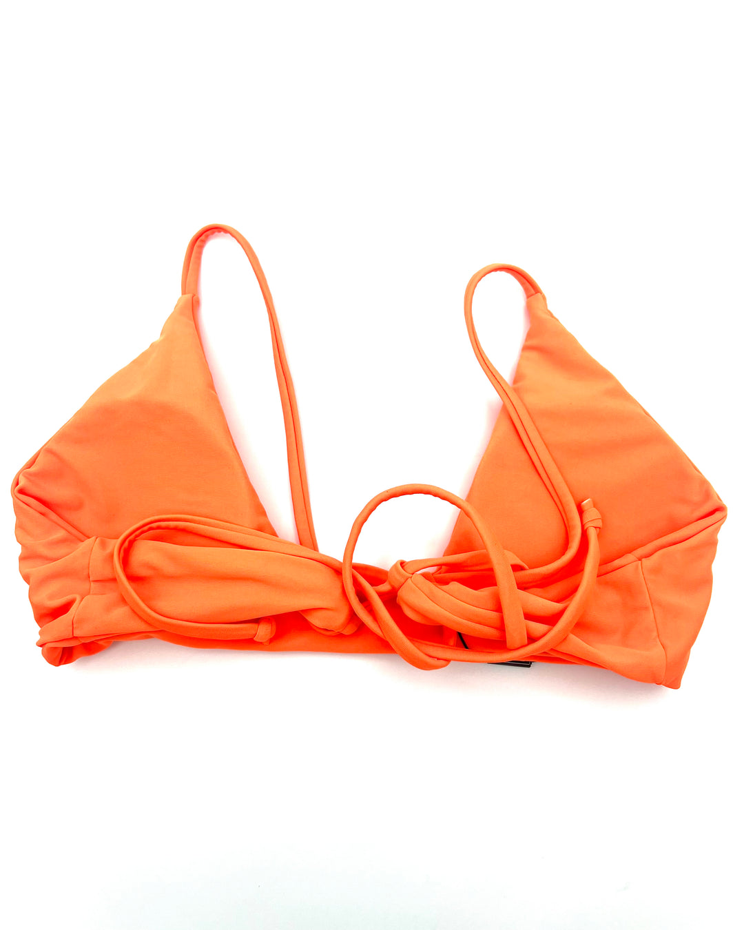 Orange Scoop Neck Swim Top - Size 8