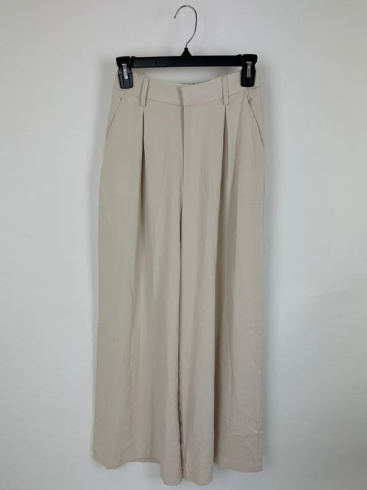 Tronjori Tan Trousers - Extra Small