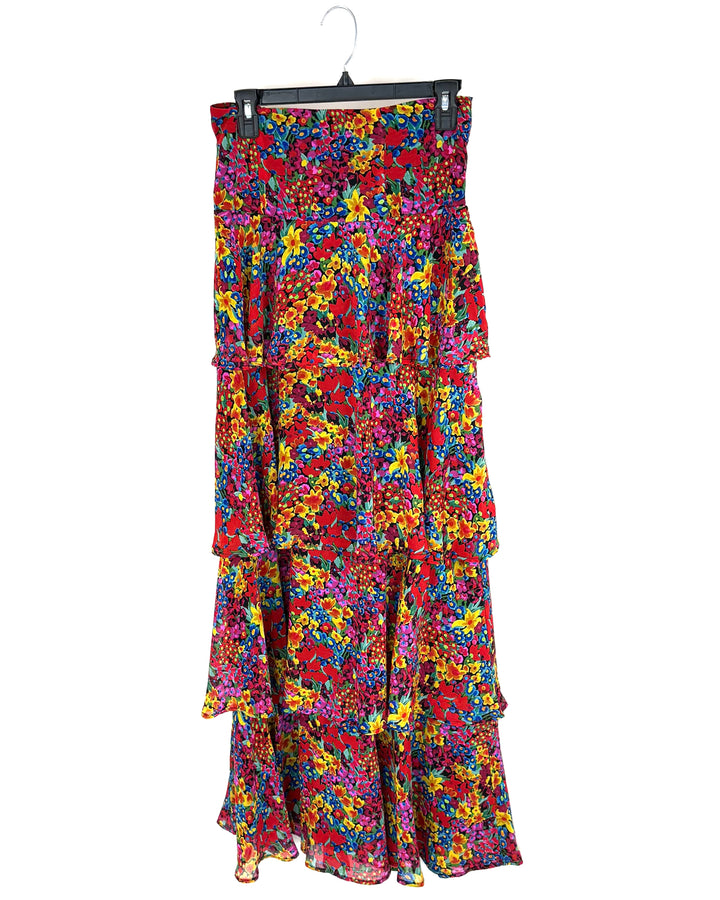 Show Me Your Mumu Floral Skirt - Large