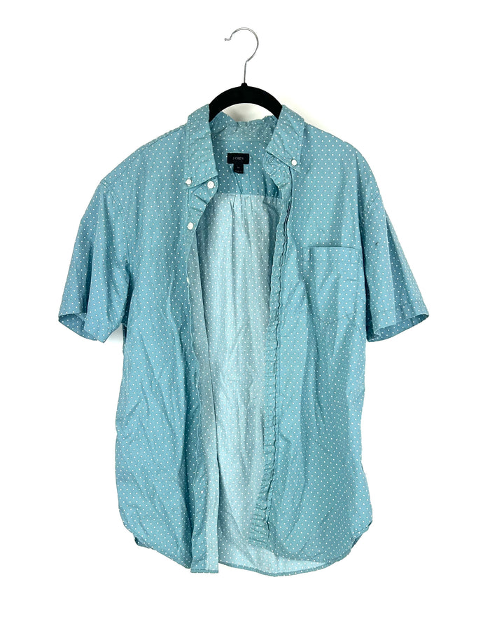 MENS J.Crew Button Up Top - Medium