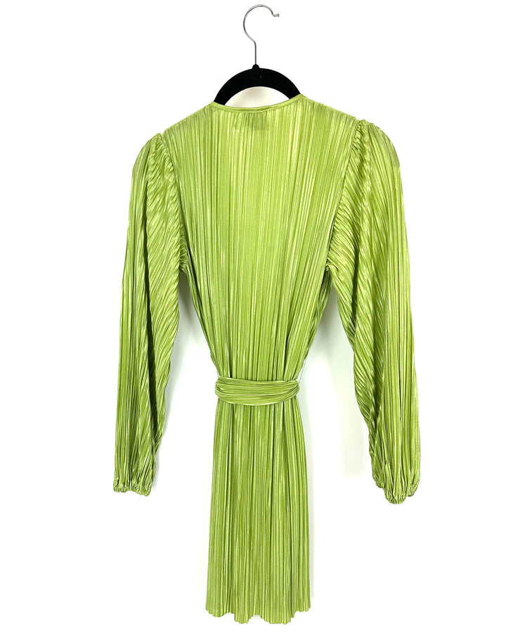 Princess Poly Green Wrap Dress - Size 2