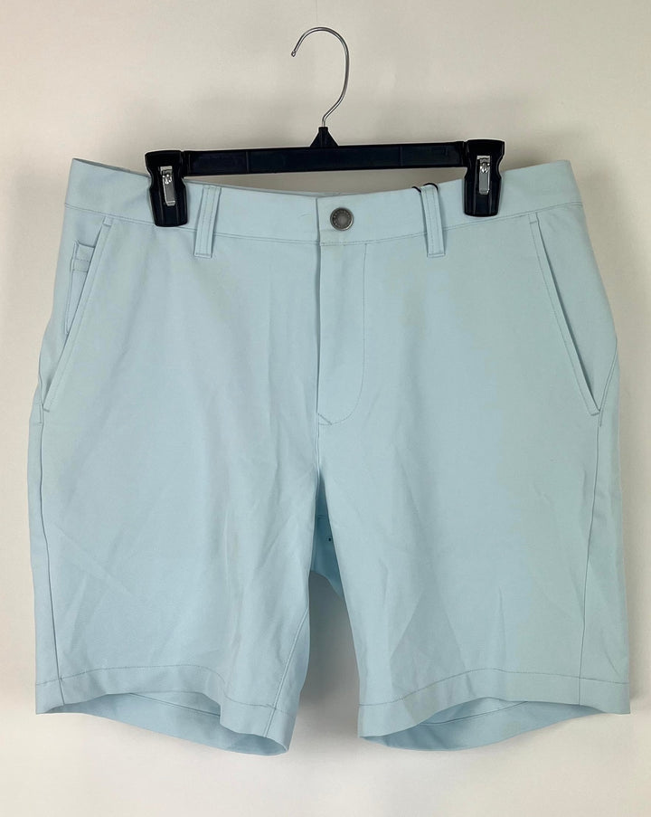 MENS Light Baby Blue Golf Shorts - Size 32 Waist - Various Fits