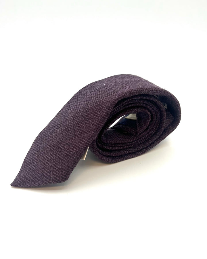 MENS Deep Purple Heathered Tie