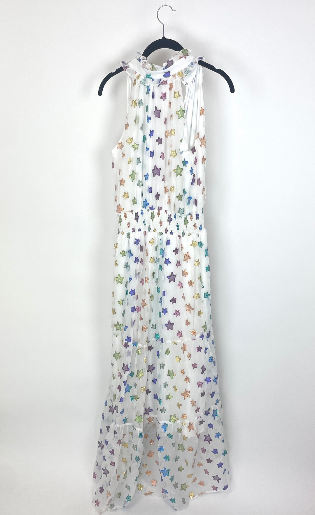 Shimmering Star High-Low Maxi Dress - Size 4