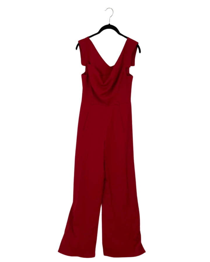 Black Halo Jumpsuit - Size 4