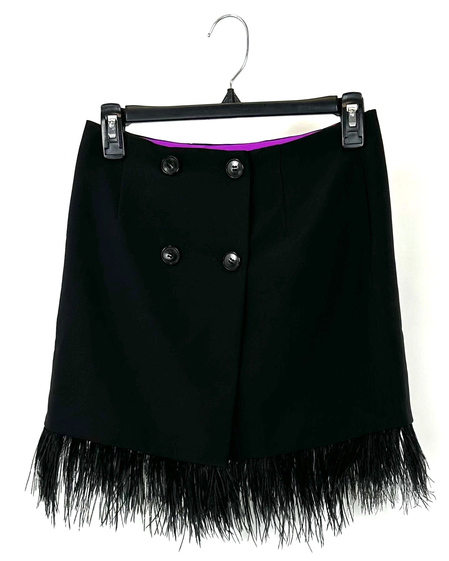 Black Mini Skirt Size 2 4