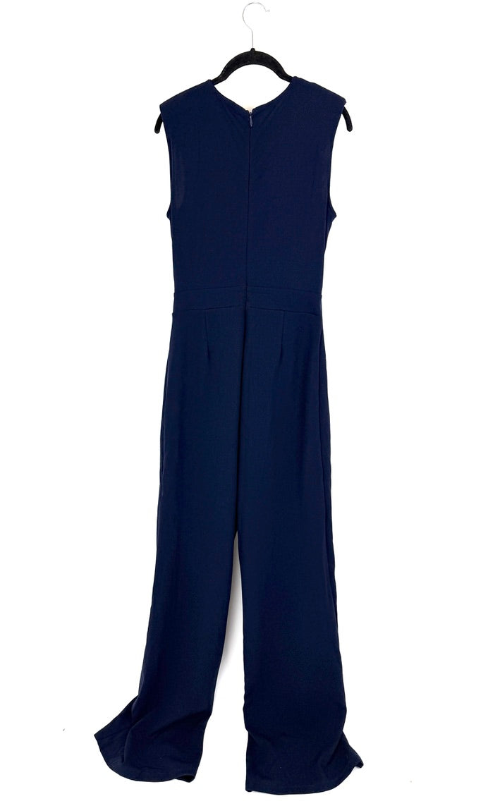 Fashion Nova Navy Jumpsuit - Large