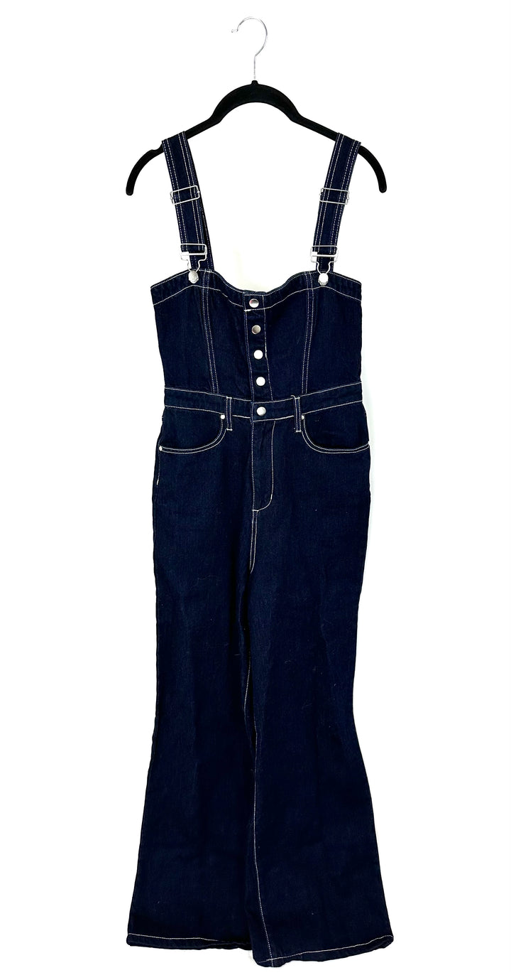 WeWoreWhat Denim Jumpsuit - Size 4