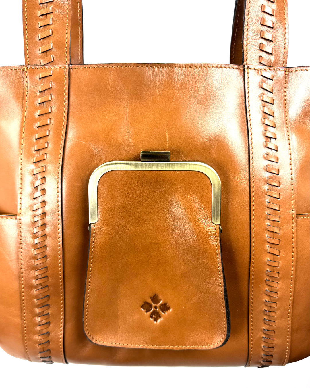 Brown Leather Tote Bag