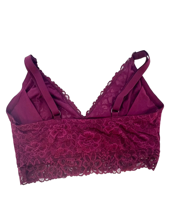 Victoria's Secret Burgundy Bralette - Extra Large