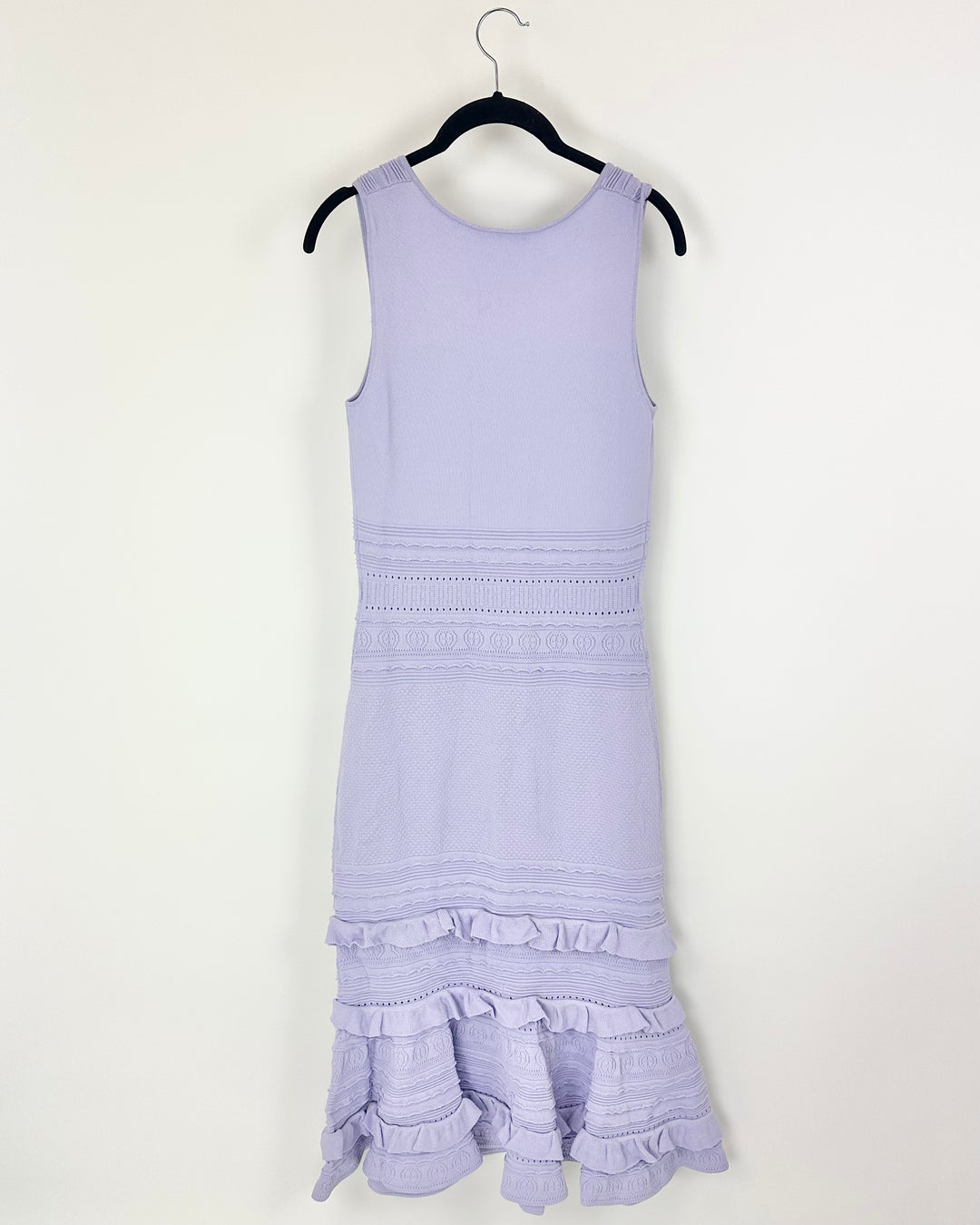 Lavender Knit Midi Dress - Size 4/6