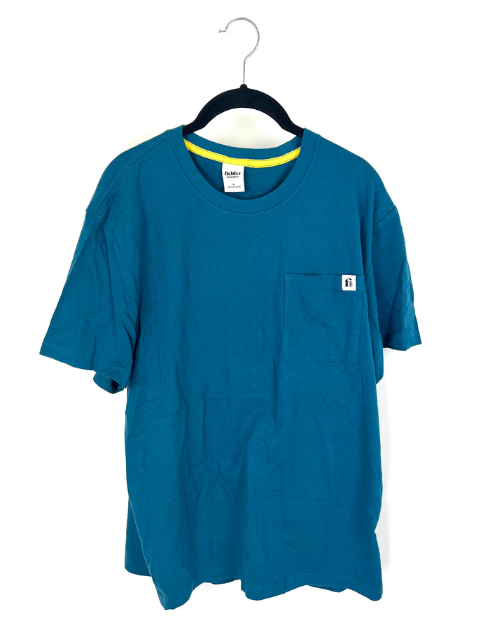 MENS Deep Teal T-shirt - Medium