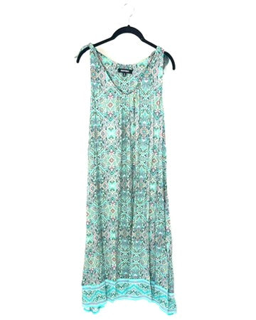 Colorful Paisley Pattern Nightgown - Small