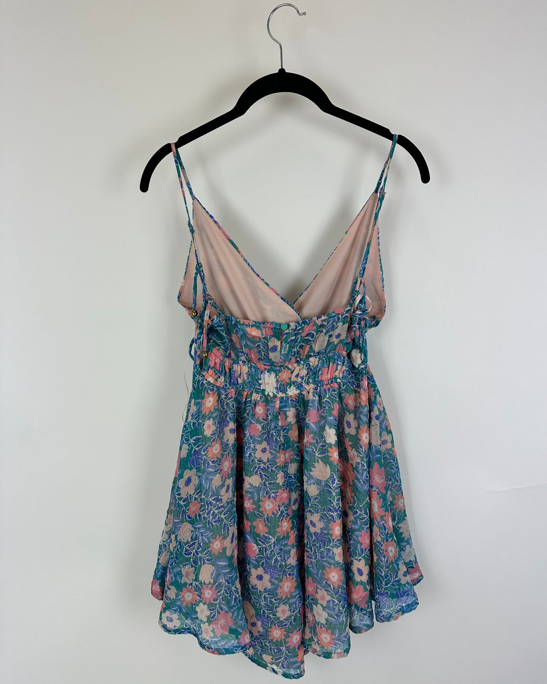 Sky to Moon Floral Romper - Medium