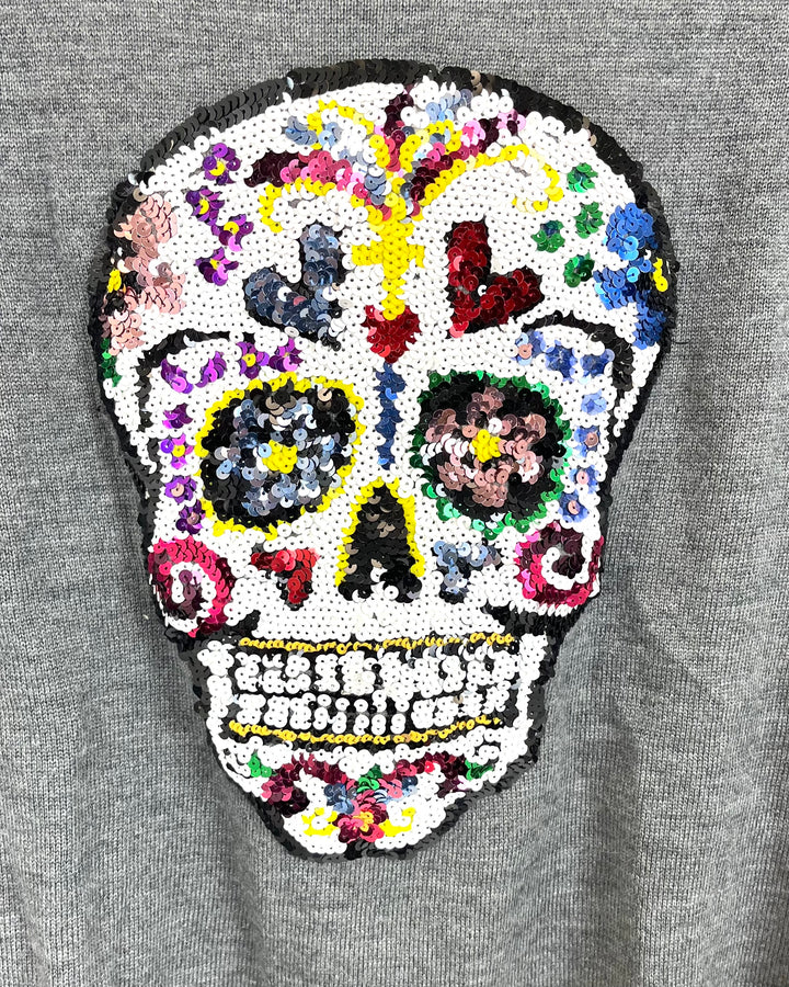 Marcus Lupfer Skull Sweater - Size 4/6