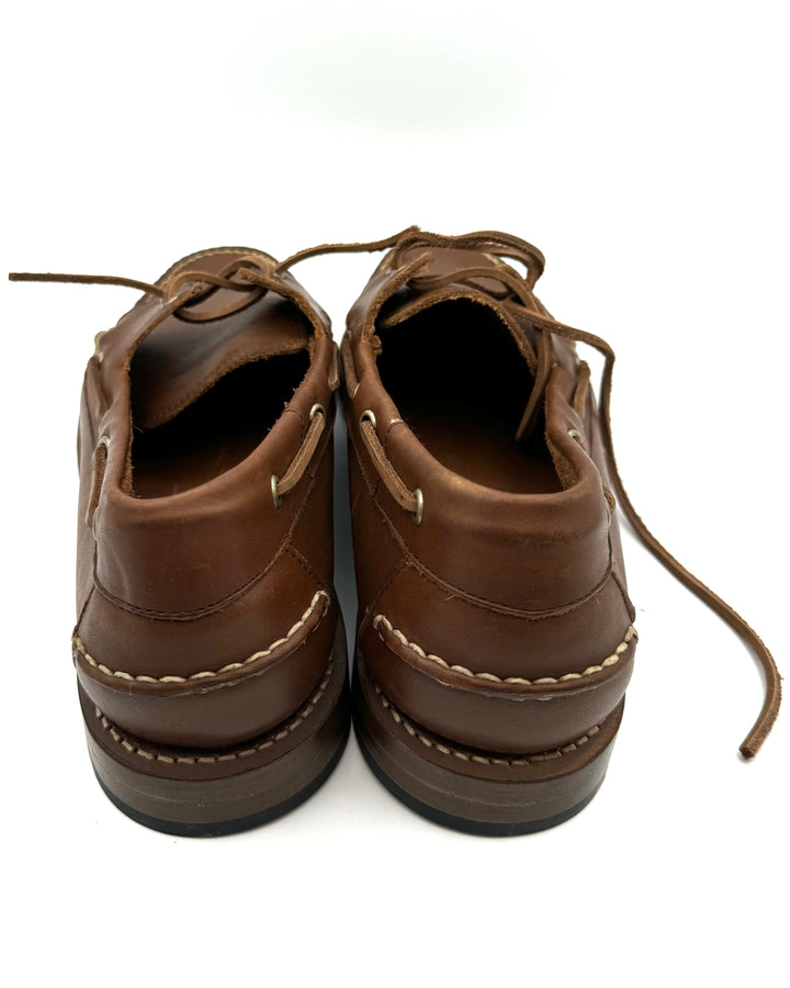 MENS Brown Leather Loafers - Size 10