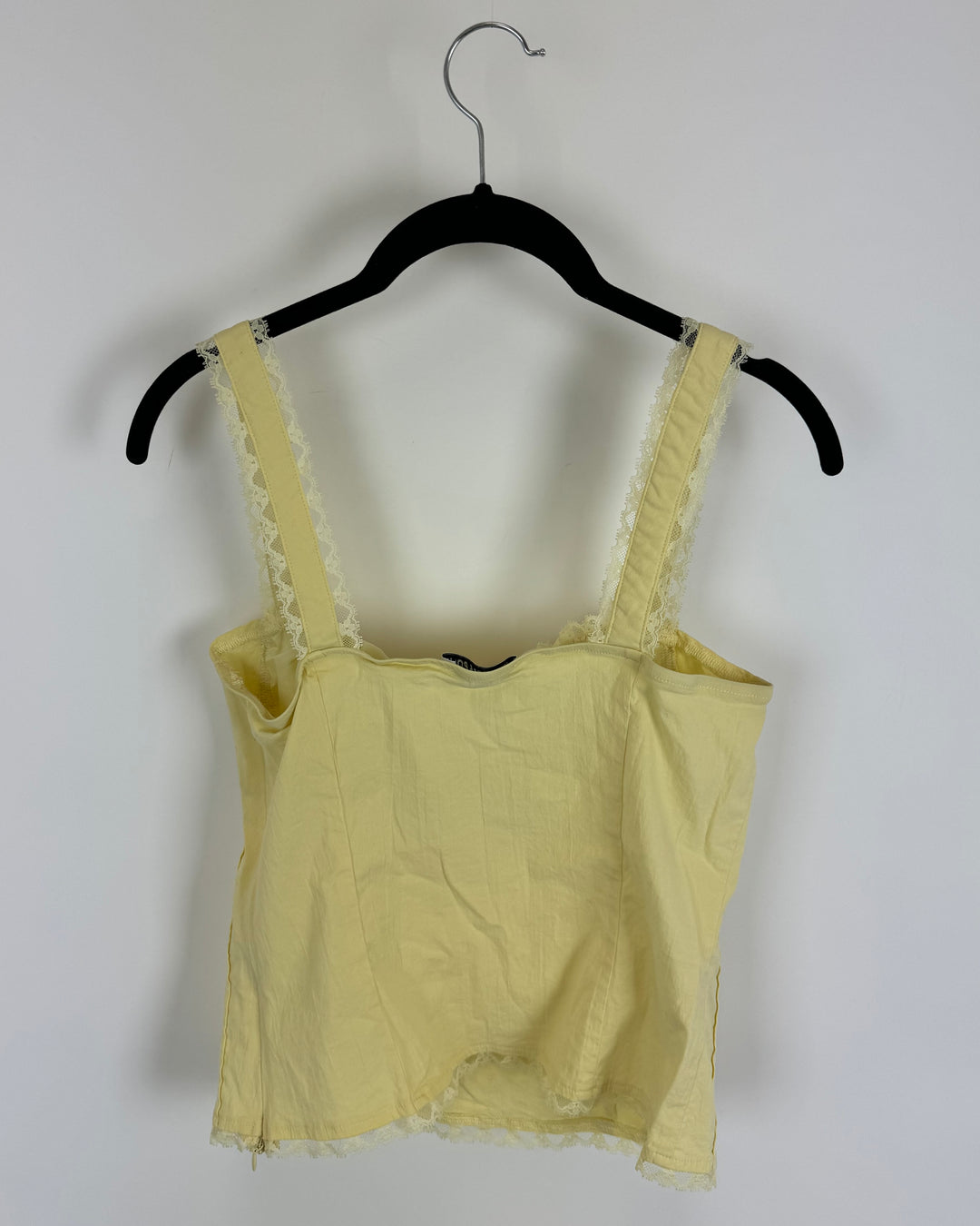 Princess Polly Yellow Top - Size 8