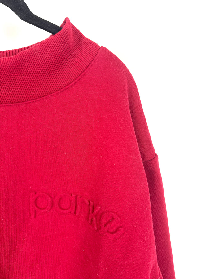 Red Logo Sweatshirt - Large/Extra Large