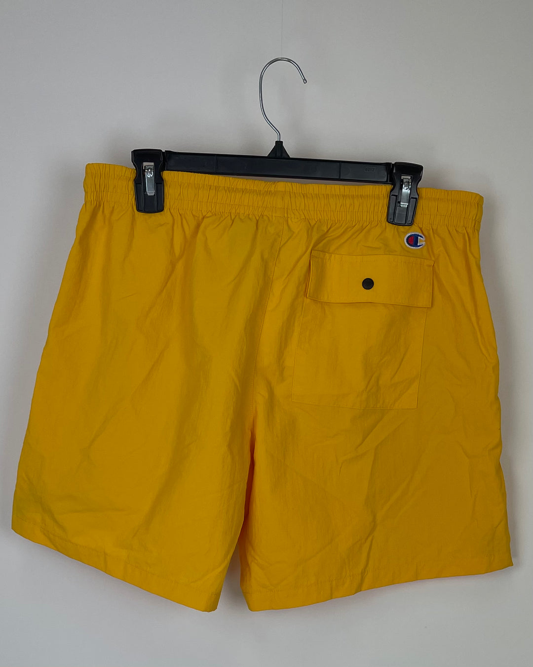 MENS Mustard Yellow Active Shorts - Medium