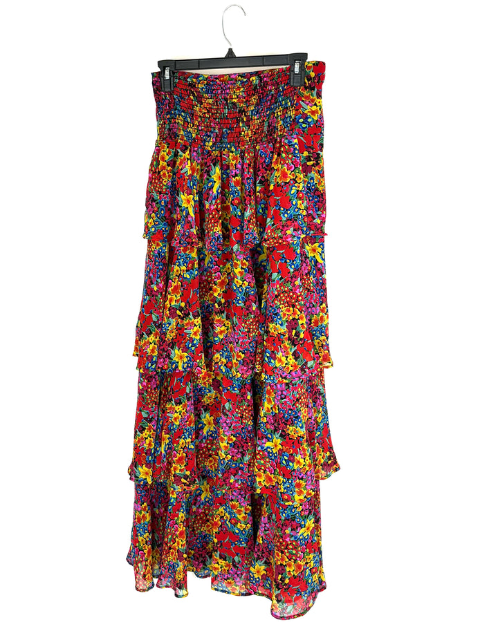 Show Me Your Mumu Floral Skirt - Large