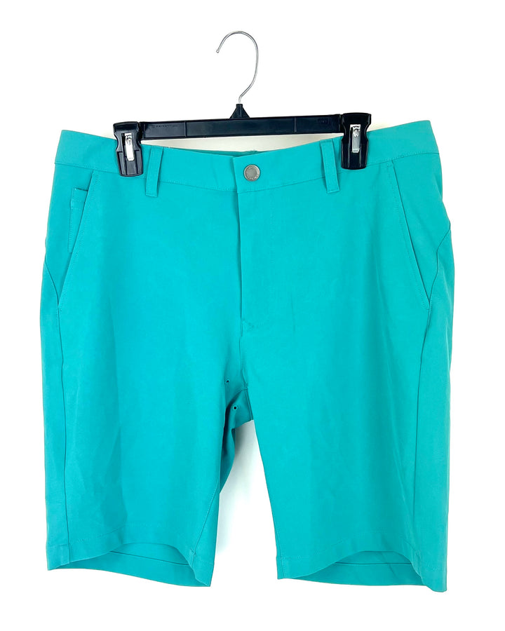 MENS Bonobos Turquoise Golf Shorts - 32 and 34 Waist - 8" and 10" Inseam