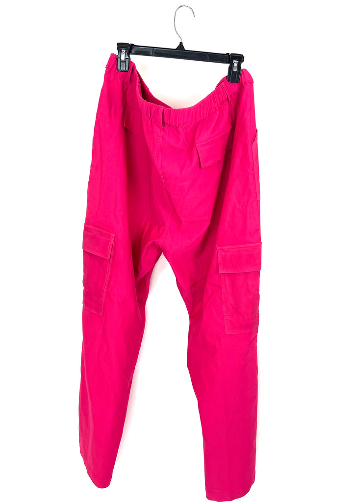 REBDOLLS Hot Pink Cargo Pants - 2X