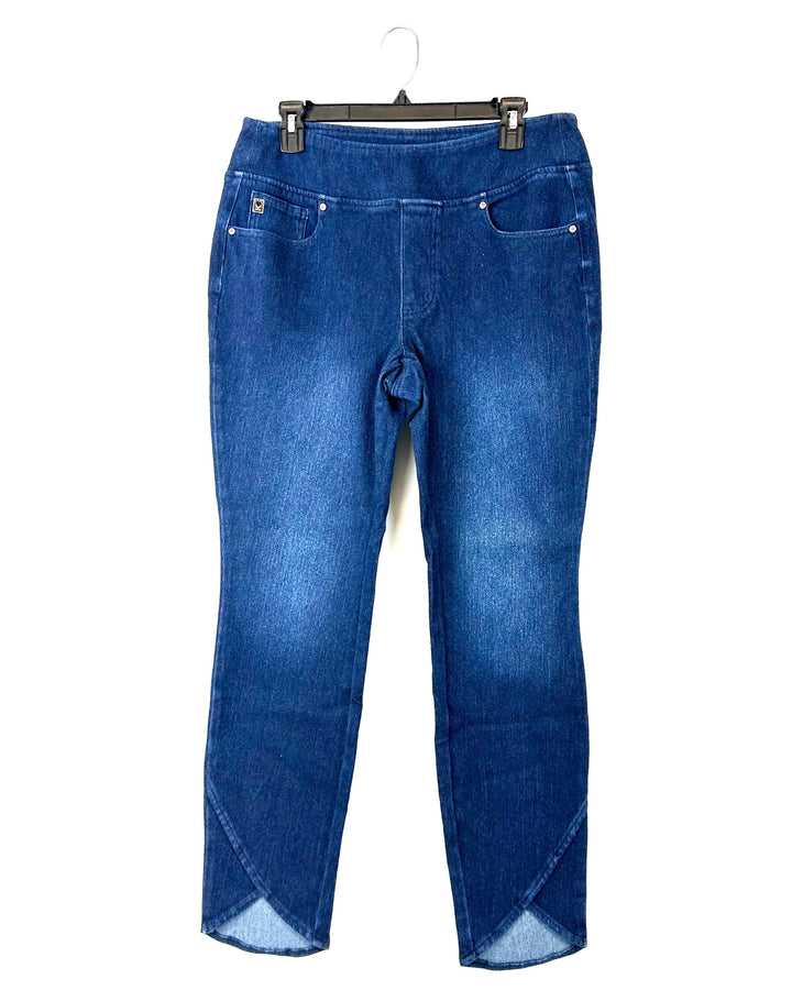 Dark Wash Denim Jeans - 12