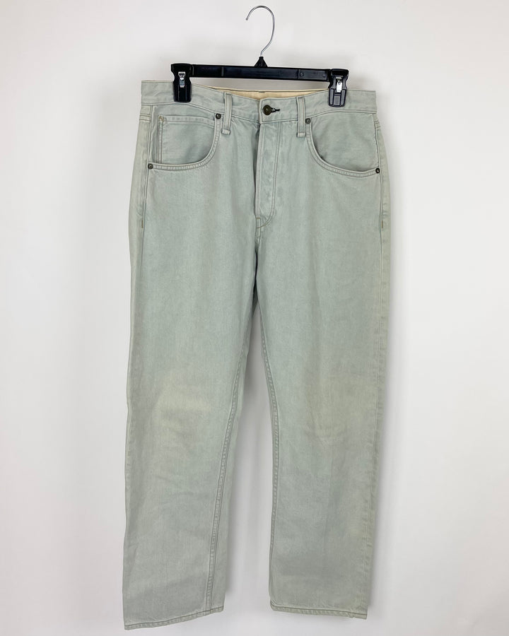 MENS Rag & Bone Pale Green Jeans - Size 31