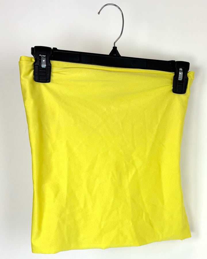 Rezek Studio Yellow Tube Top - Medium