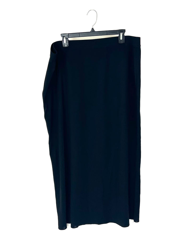 Long Black Skirt - Large and 3X