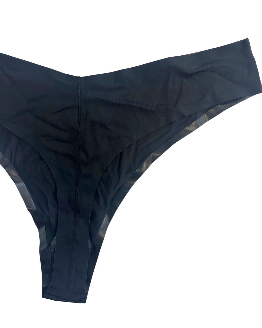 Black Thong Bikini Bottom - 2X, 3X, 4X