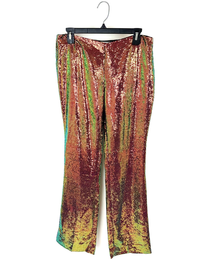 Nervi Sequin Pants - Size 28