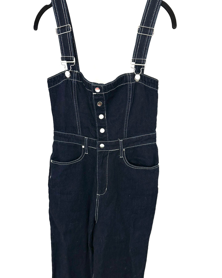 WeWoreWhat Denim Jumpsuit - Size 4