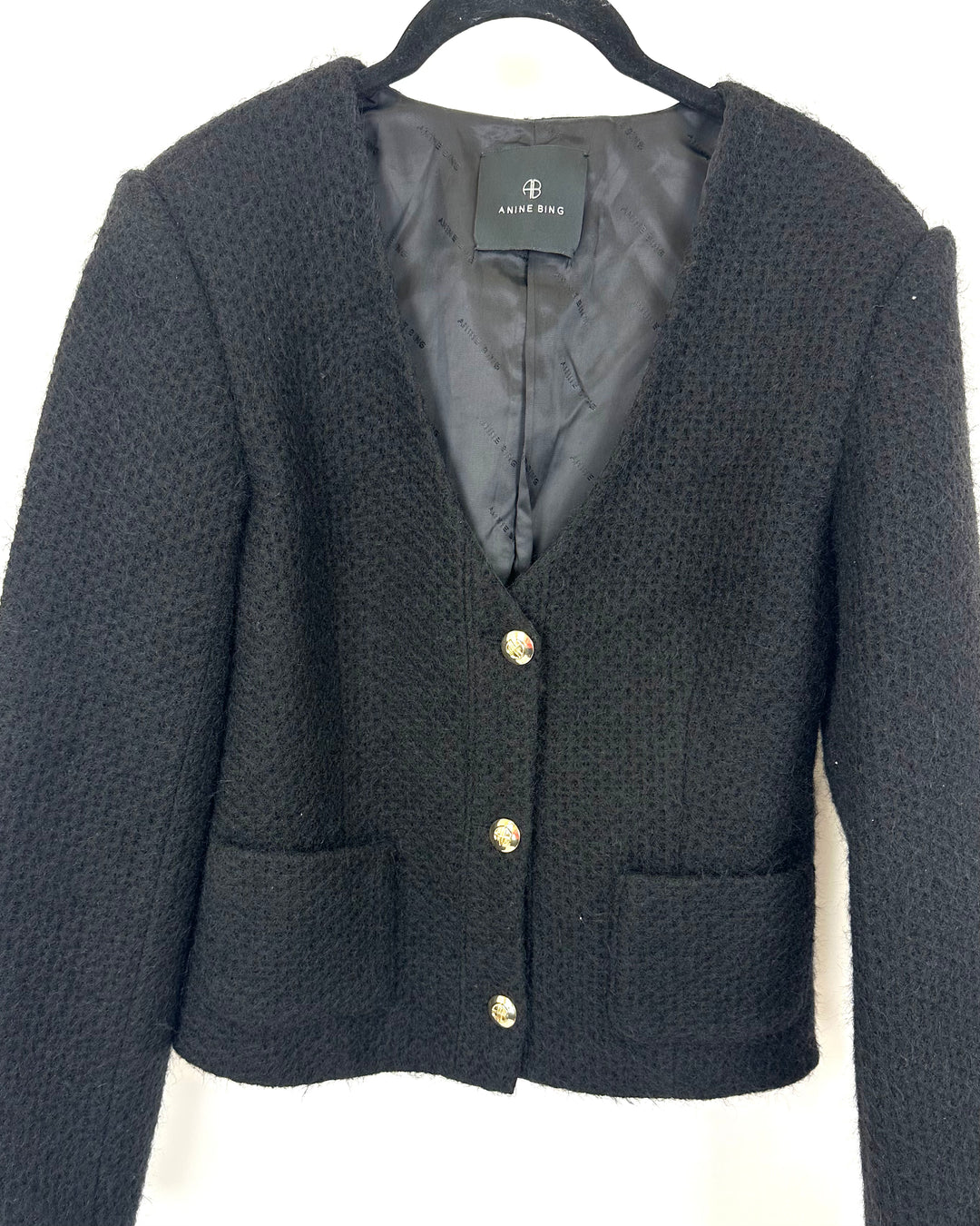 Anine Bing Textured Jacket - Medium