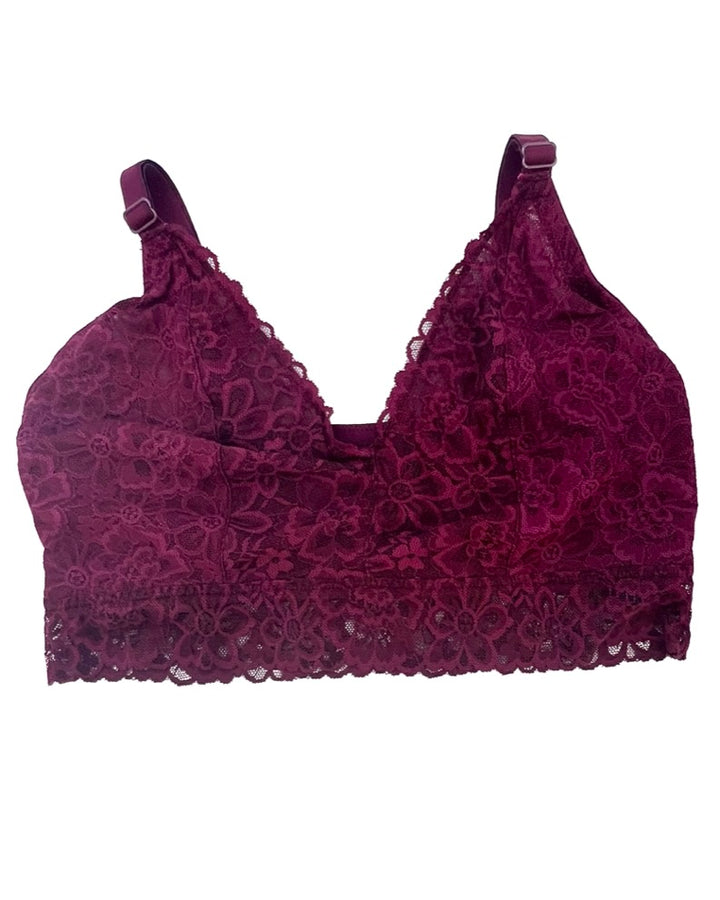 Victoria's Secret Burgundy Bralette - Extra Large