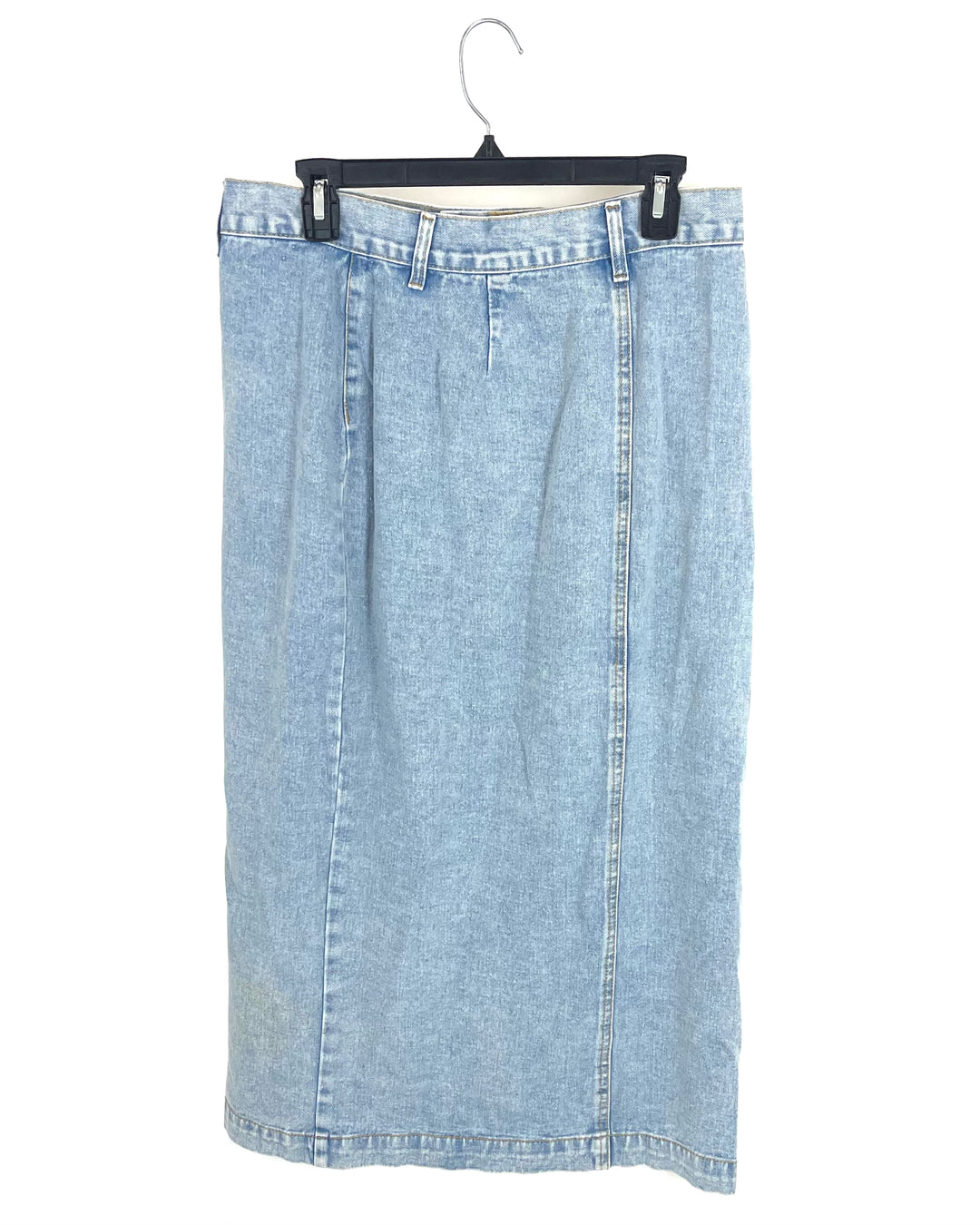 Light Denim Midi Skirt - Extra Large