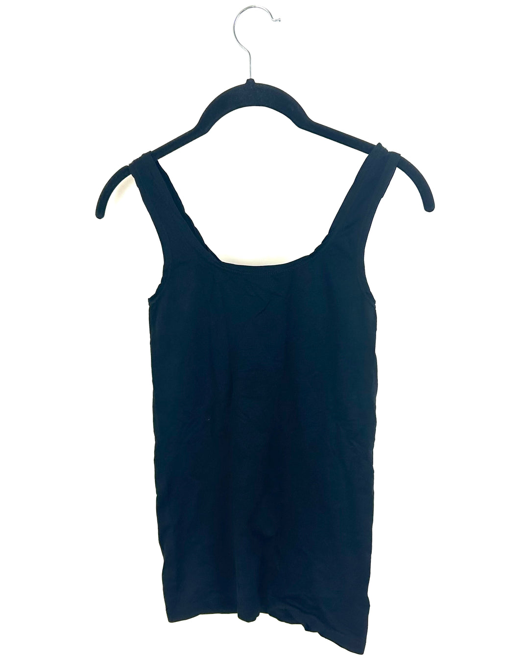 Theory Black Tight Fitting Tank Top - Small